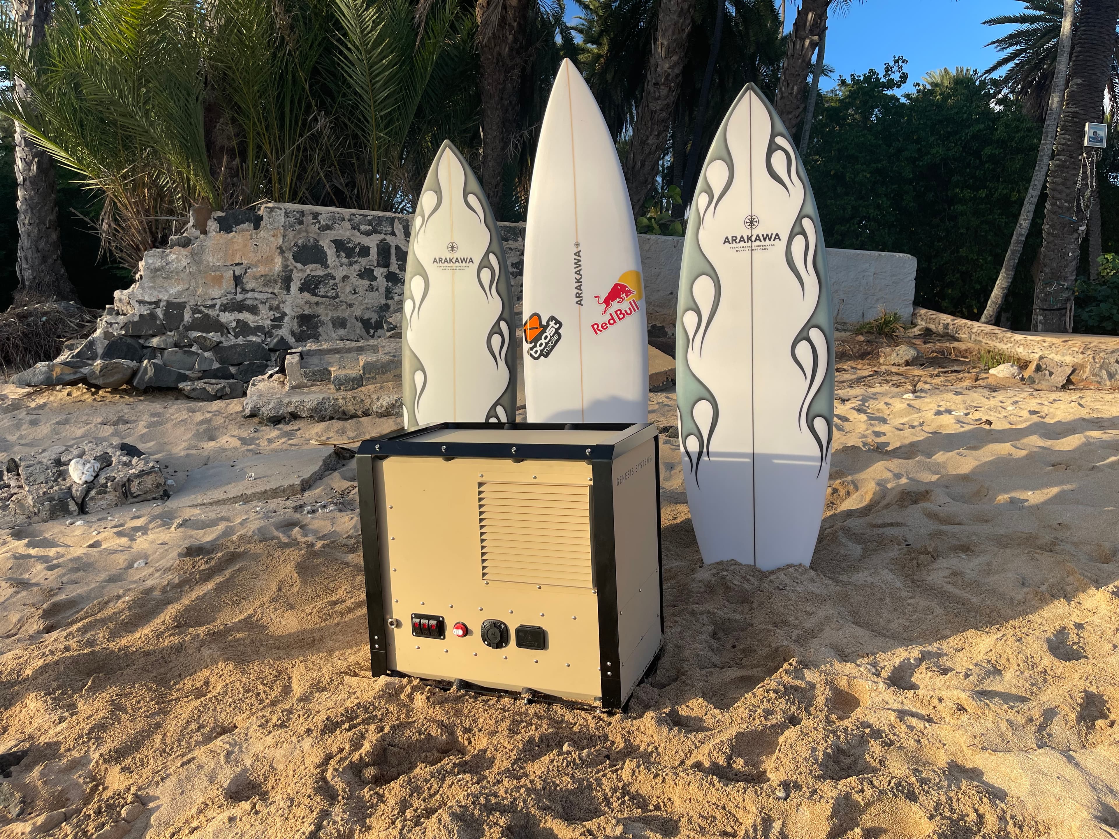 WaterCube system at airstrip