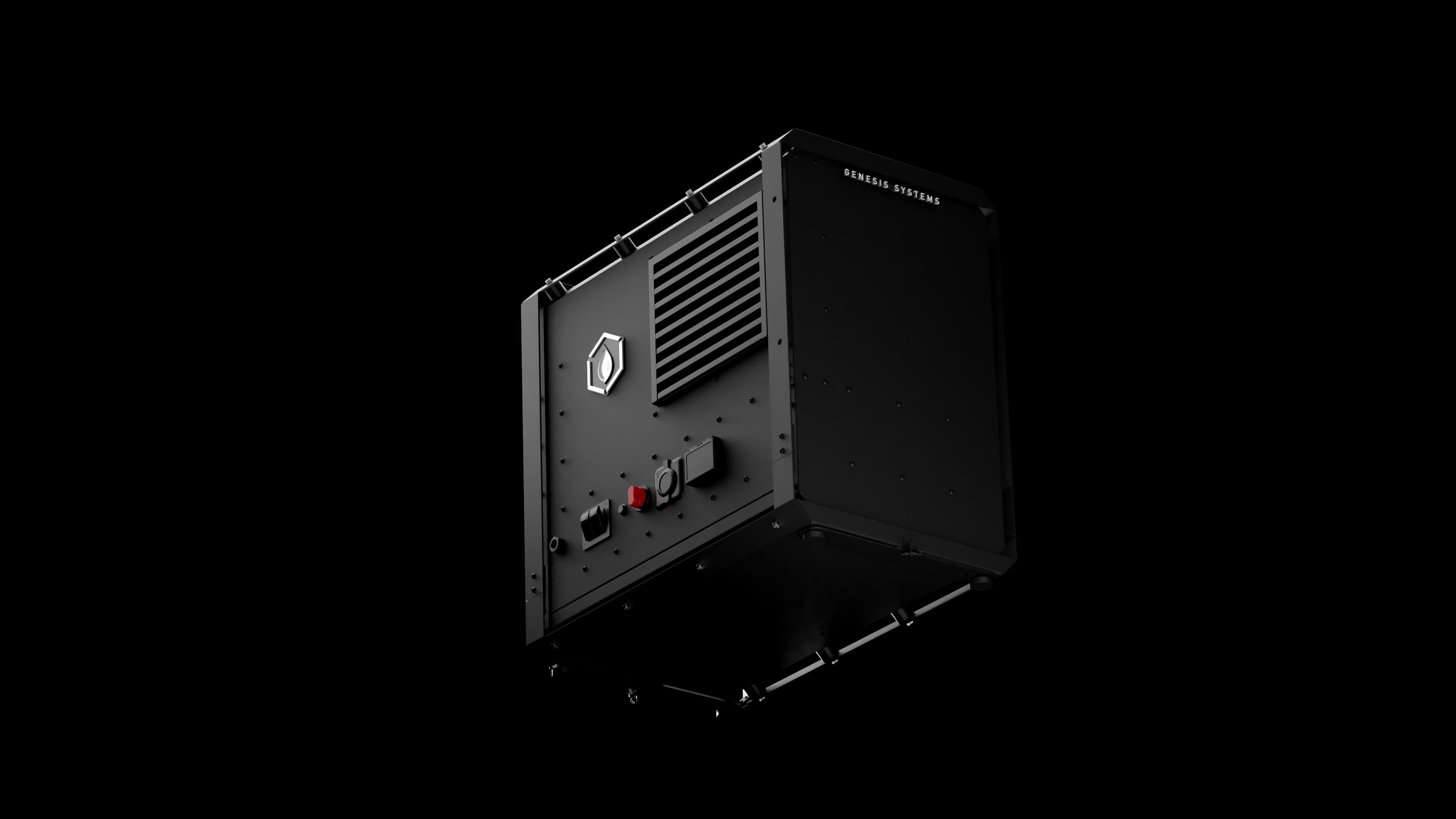 Black WaterCube 10 product render