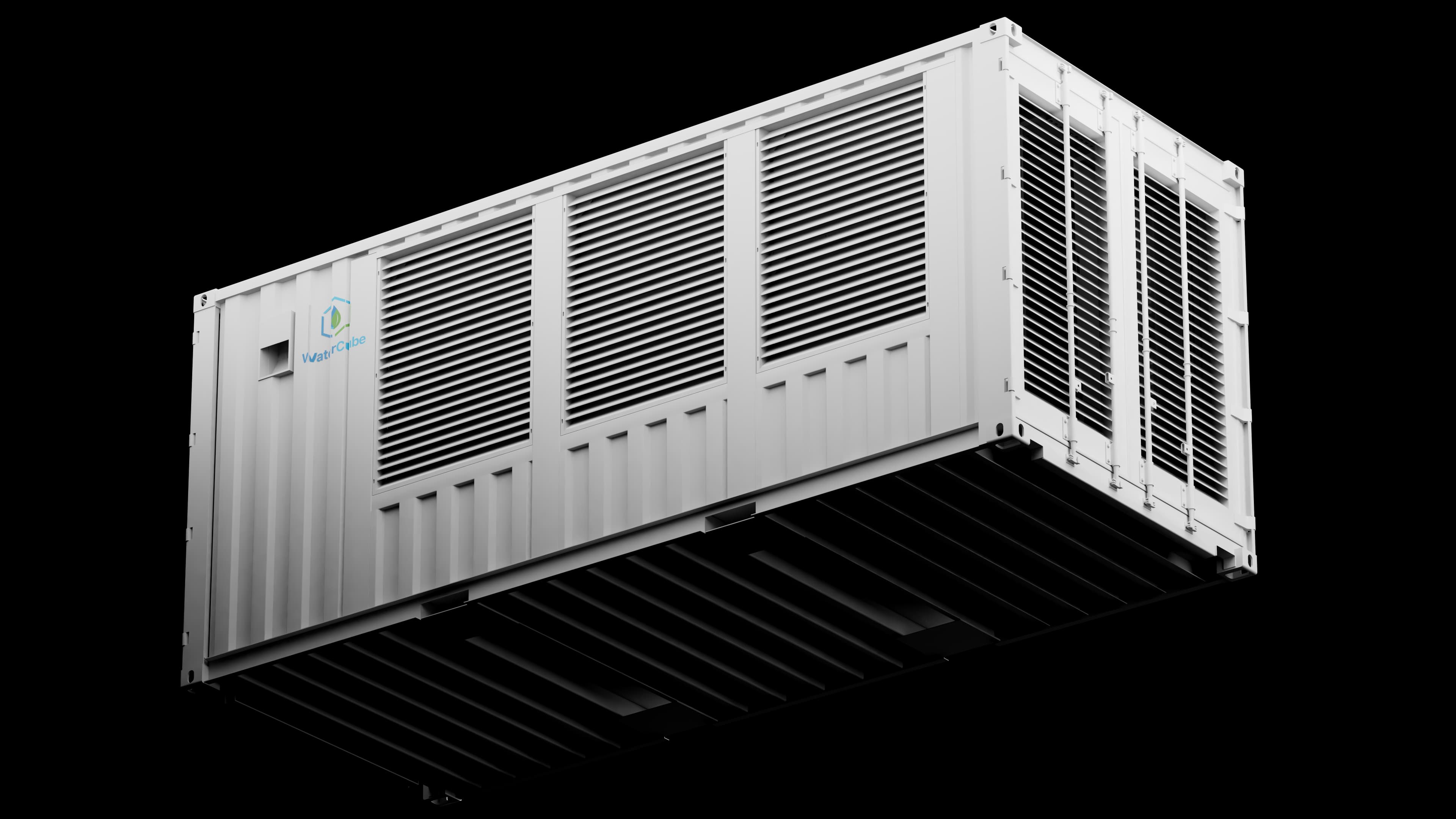 White WaterCube 1000 product render