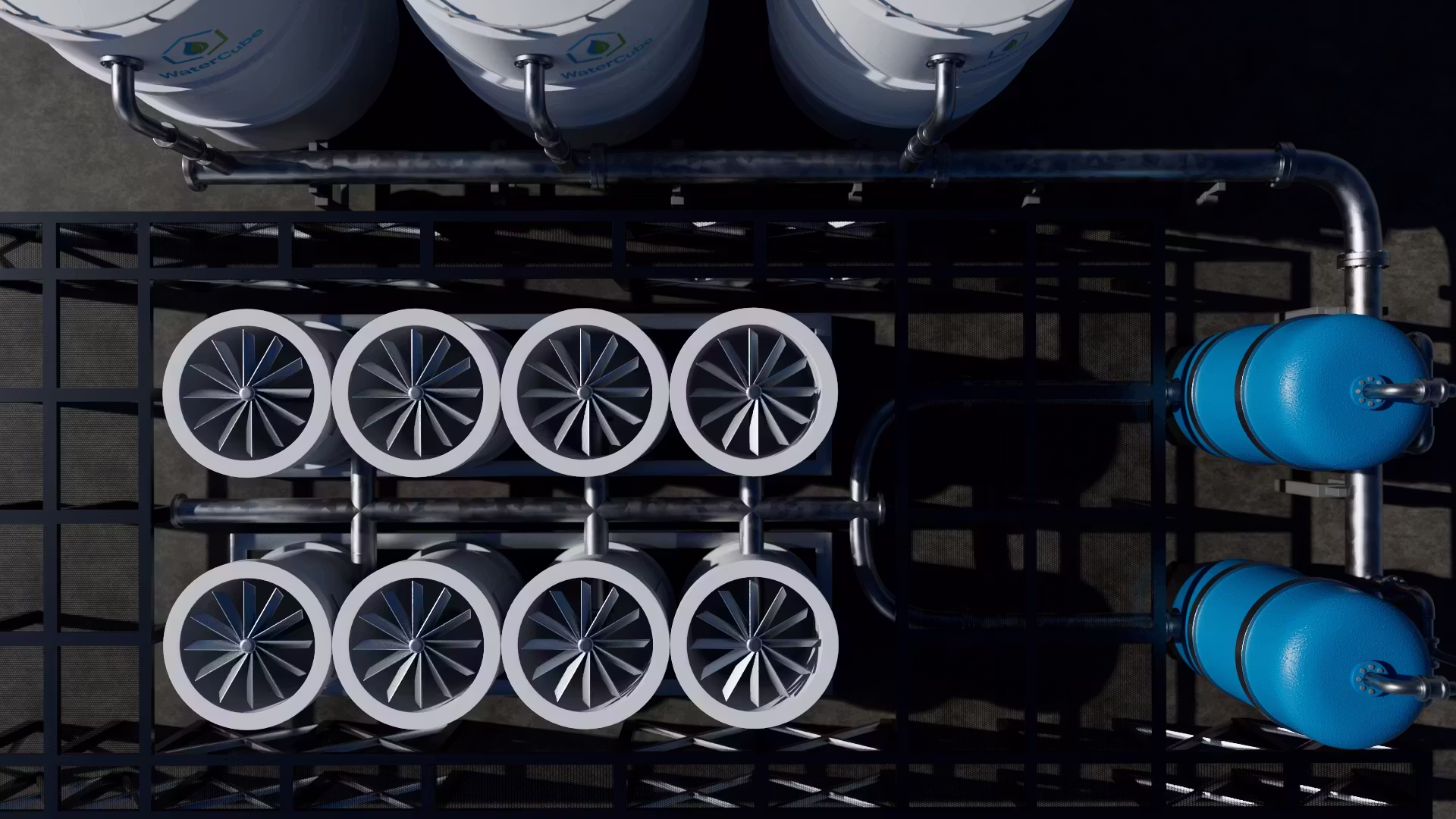 WaterCube Plant large-scale water resilience system